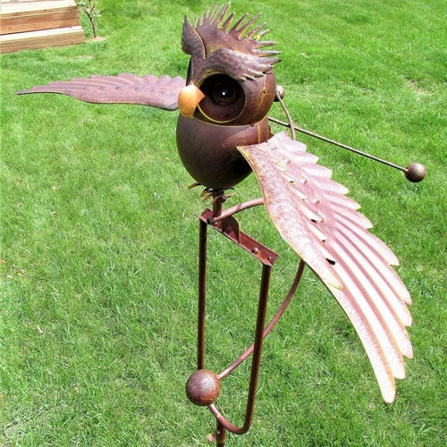 Bird-Inspired Garden Art for Patio Decor