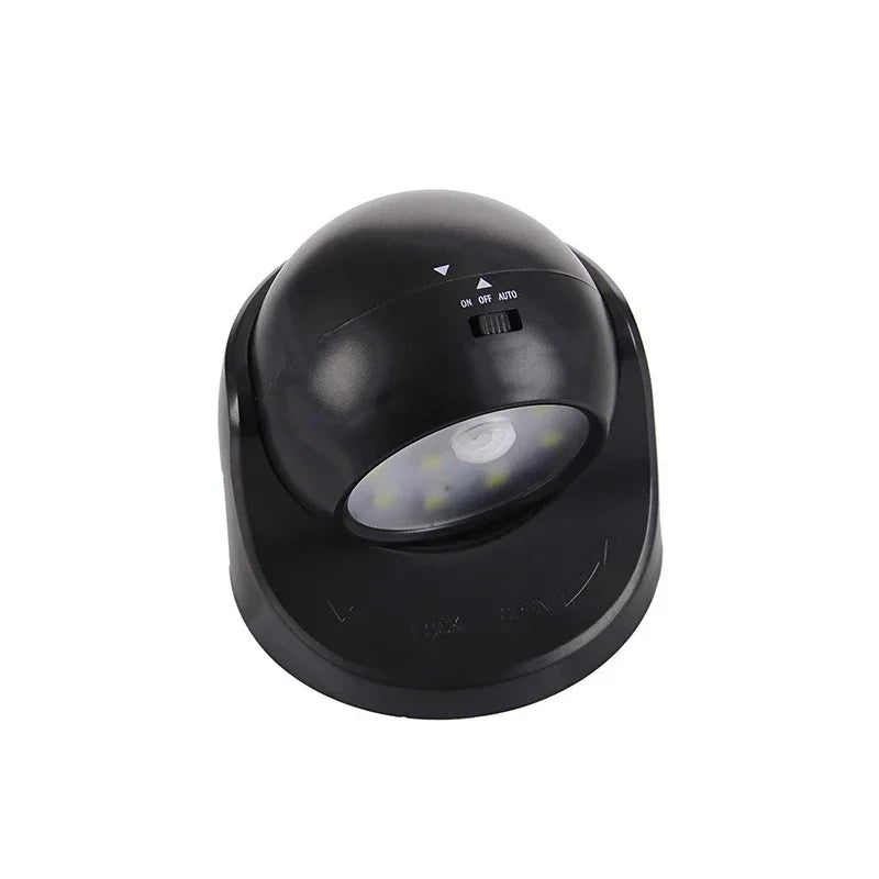 Wireless LED Spotlight with Motion Sensor – 360° Rotatable, Energy-Efficient Lighting