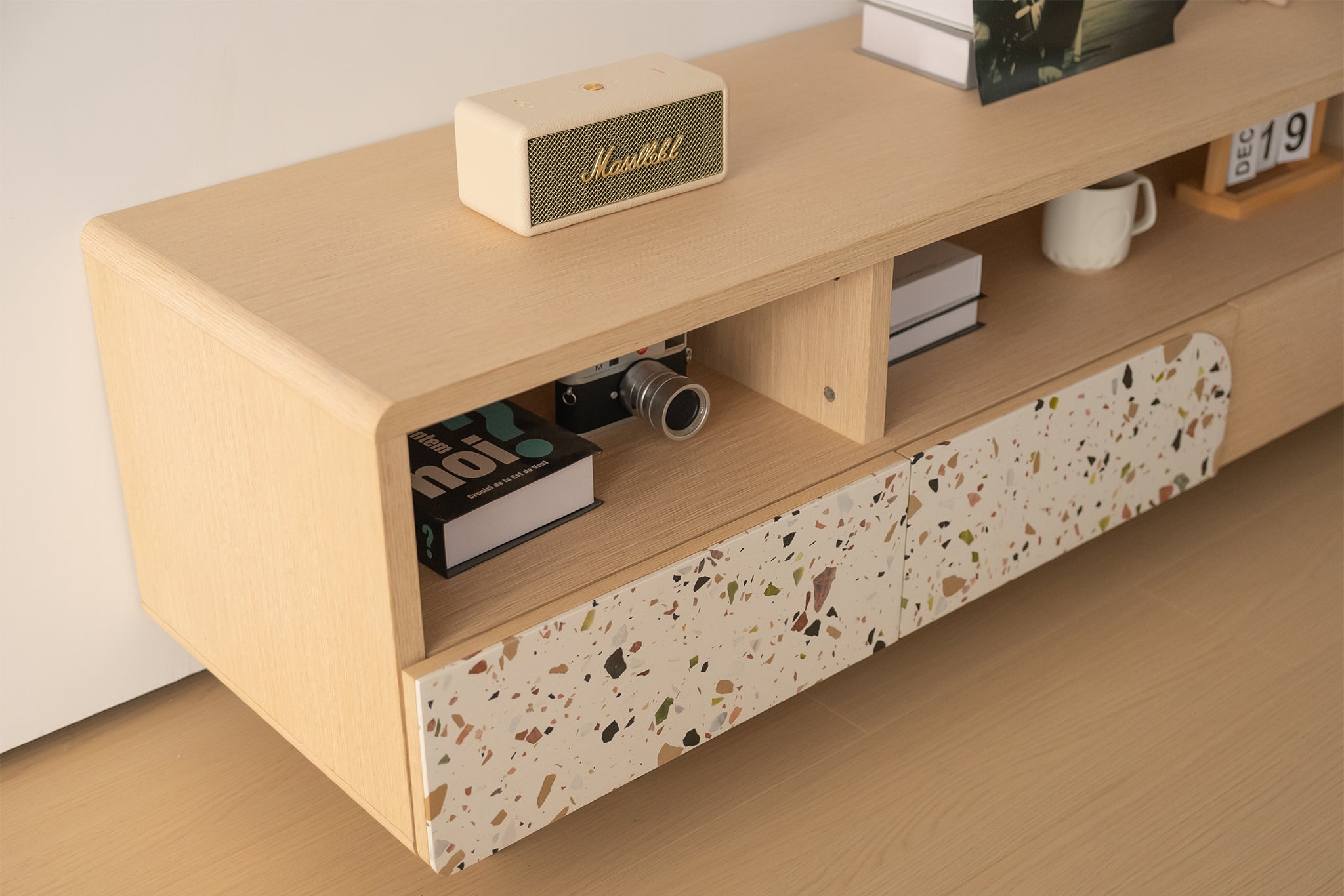 Speckle Charm TV Stand