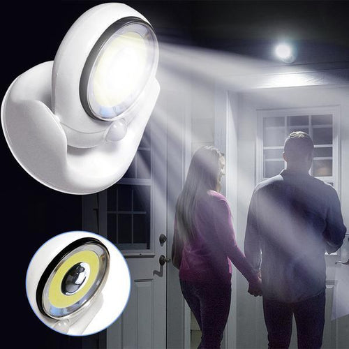 All-Weather LED Outdoor Light with Motion Sensor
