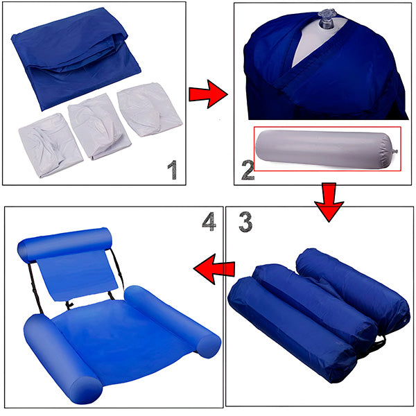 Premium Swimming Chair with Ergonomic Backrest for Unmatched Comfort