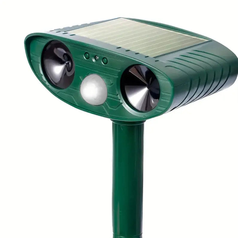 Solar-Powered Ultrasonic Animal Deterrent