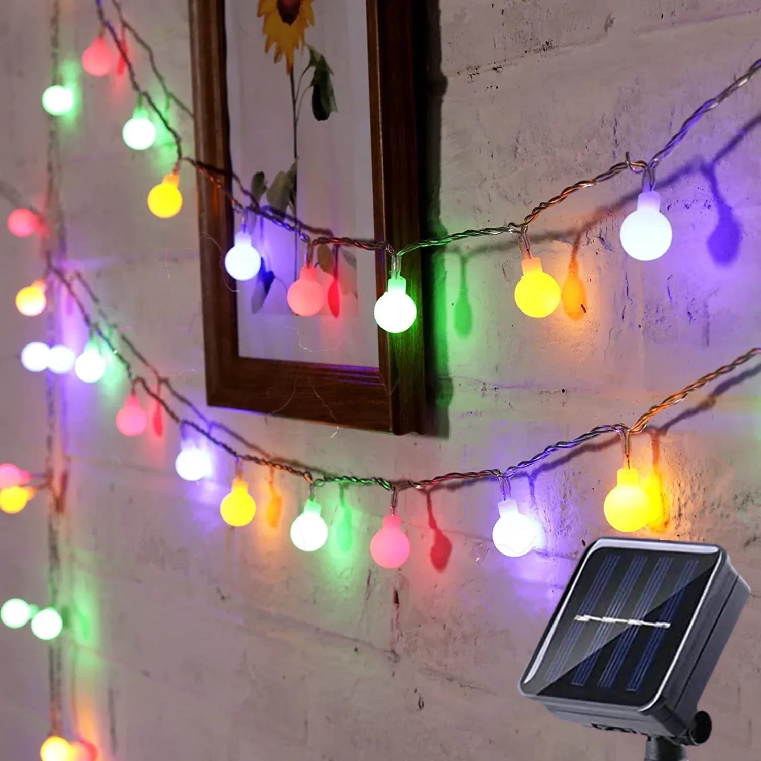 Enchanting Outdoor Solar Fairy Lights for Garden & Patio Ambience