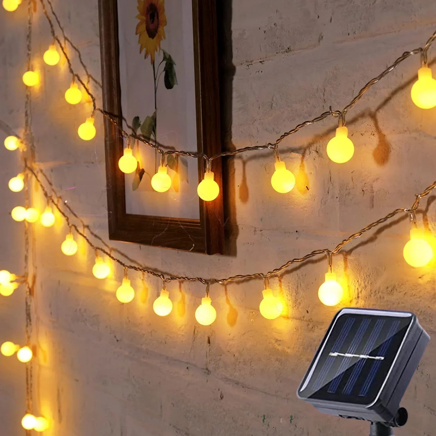 Enchanting Outdoor Solar Fairy Lights for Garden & Patio Ambience