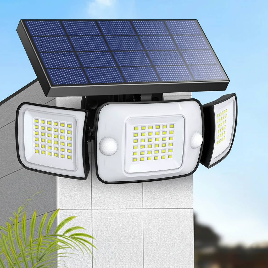 Solar-Powered Motion Sensor Flood Lights – Bright, Auto-Activated Outdoor Lighting