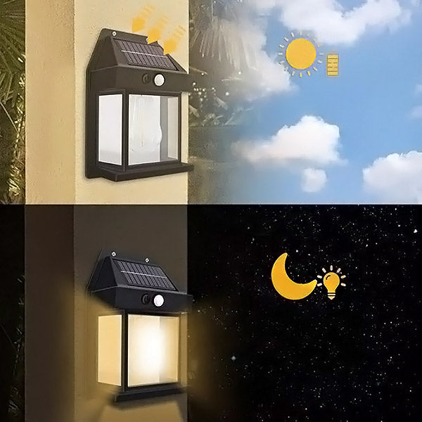 Motion-Activated Outdoor Solar LED Lights