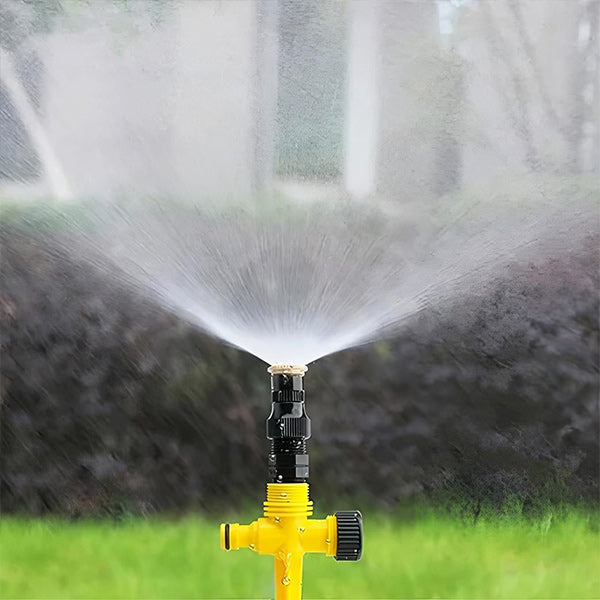360° Rotating Garden Sprinkler for Complete Lawn Coverage