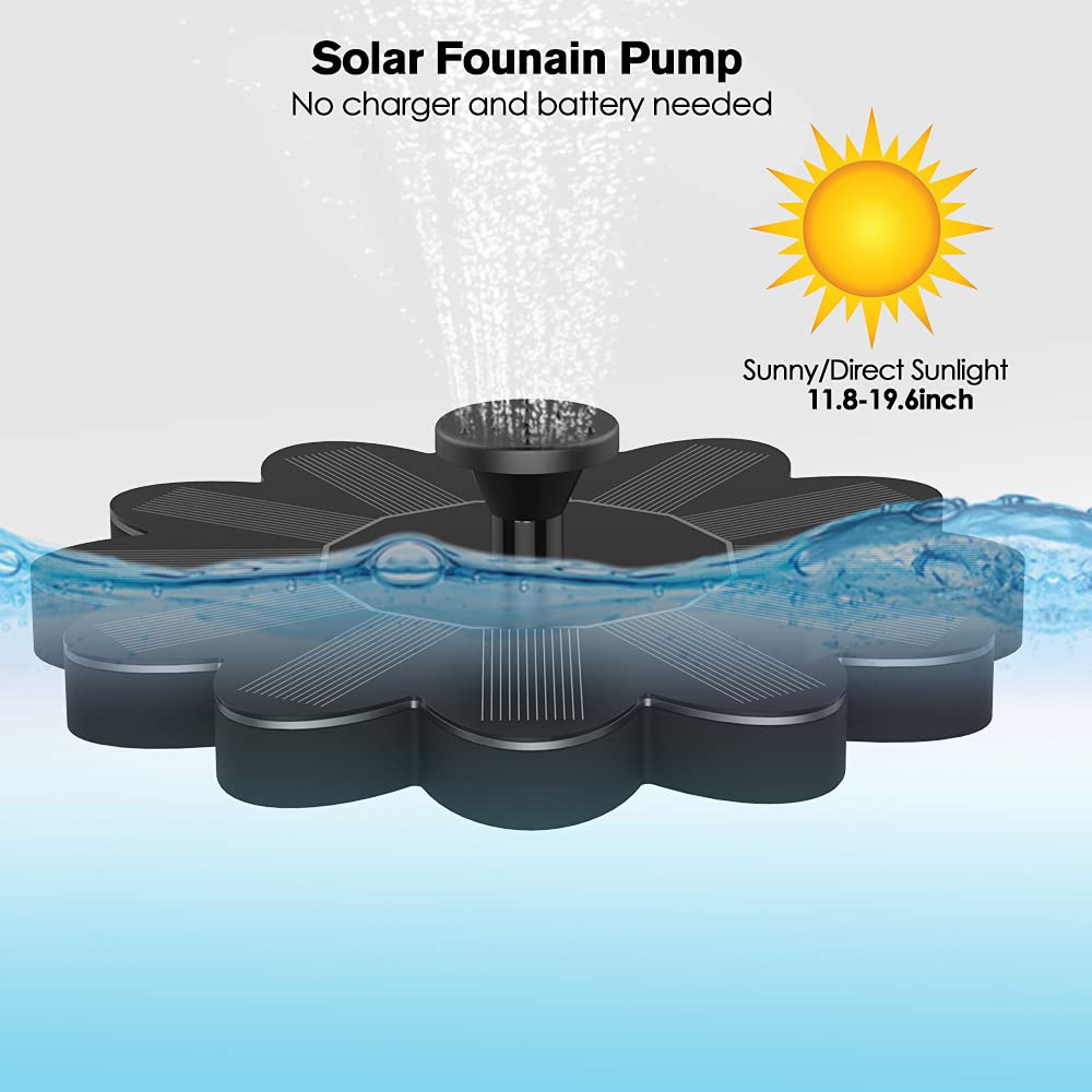 Petal-Style Water Fountain for Ponds and Pools – Elegant, Eye-Catching Garden Water Feature