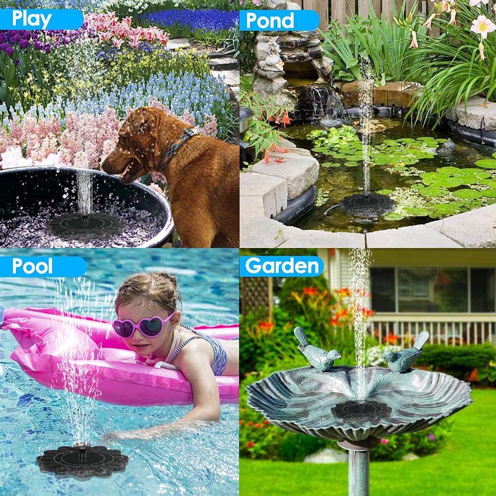 Petal-Style Water Fountain for Ponds and Pools – Elegant, Eye-Catching Garden Water Feature