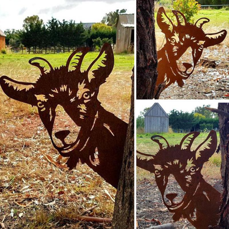 Elegant Metal Garden Art for Outdoor Spaces