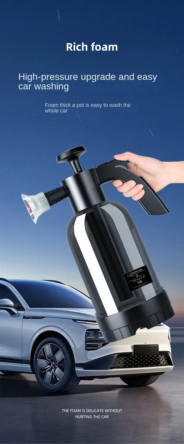 Powerful High-Pressure Car Foam Wash System