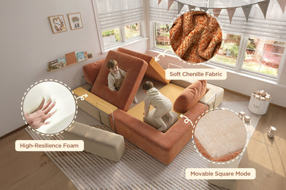 CushyLand Modular Kids Play Sofa
