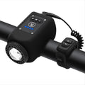 Premium E-Bike Horn & Front Light - Bright LED Headlight with Loud Horn