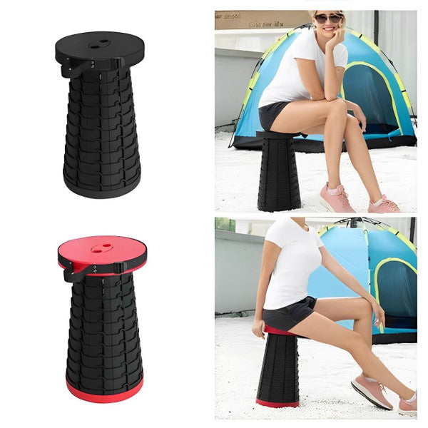 Feather-Light Ultra-Portable Retractable Stool