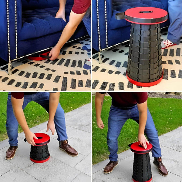 Feather-Light Ultra-Portable Retractable Stool