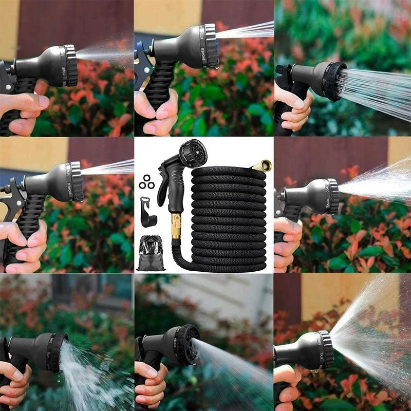 100 ft Expandable Garden Hose - Lightweight, Flexible Water Hose for Garden and Yard