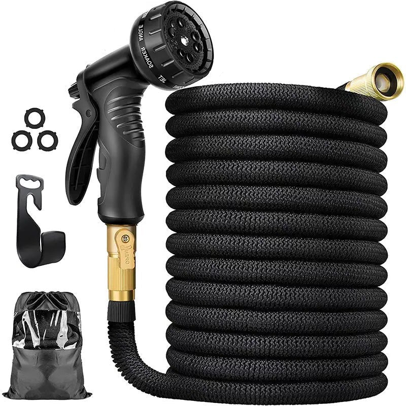 100 ft Expandable Garden Hose - Lightweight, Flexible Water Hose for Garden and Yard