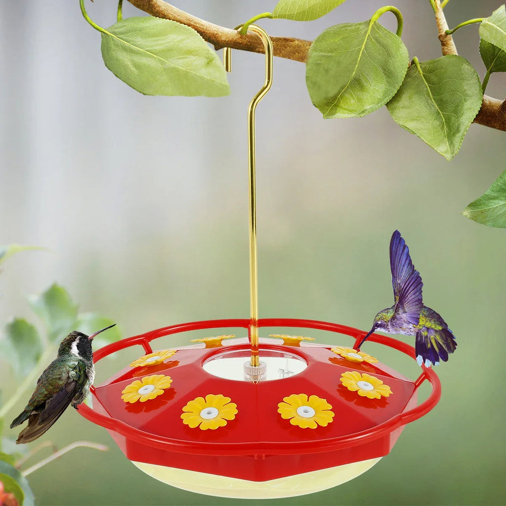 Blooming Flower Hummingbird Feeder