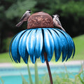 Coneflower-Inspired Bird Feeder for a Bright, Welcoming Garden