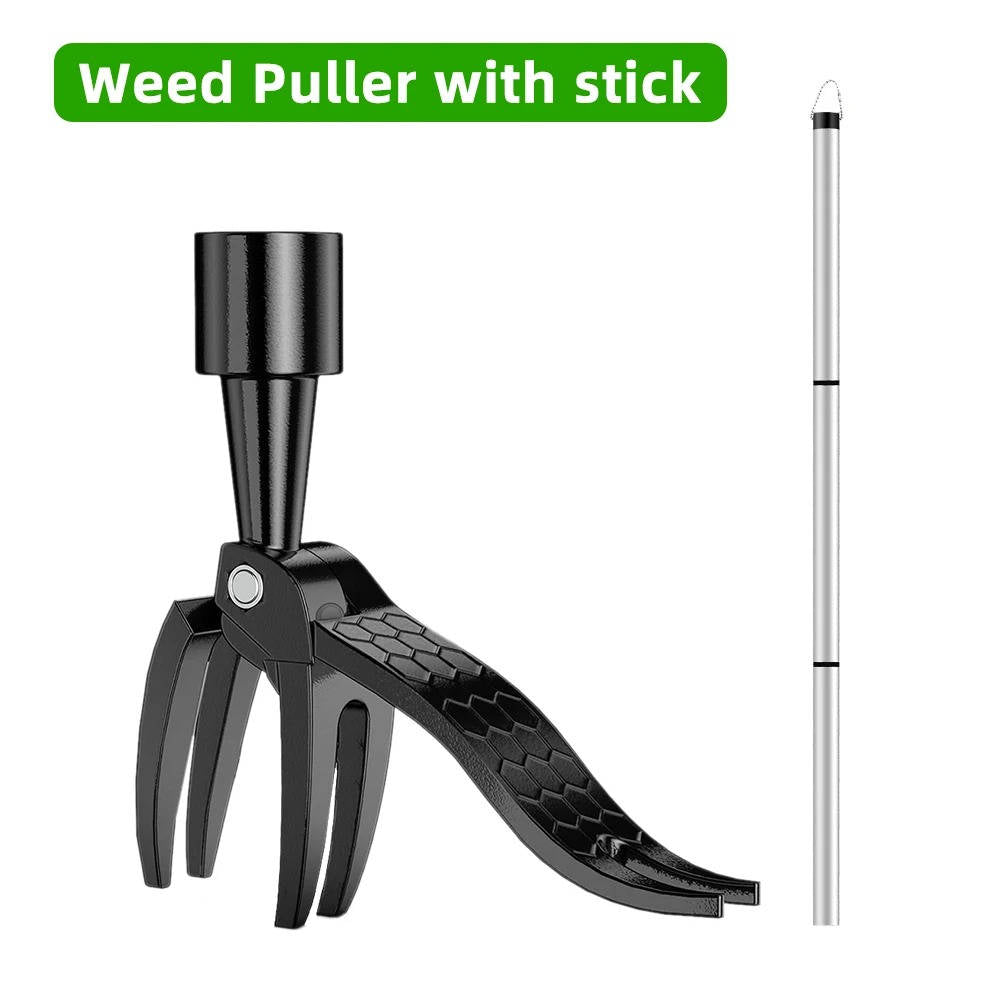 Stand-Up Weeder: Ergonomic Upright Weed Puller