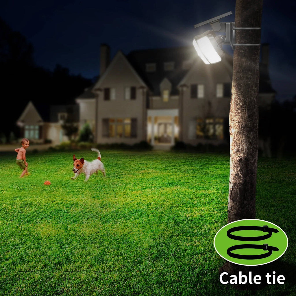 Solar-Powered Motion Sensor Flood Lights – Bright, Auto-Activated Outdoor Lighting
