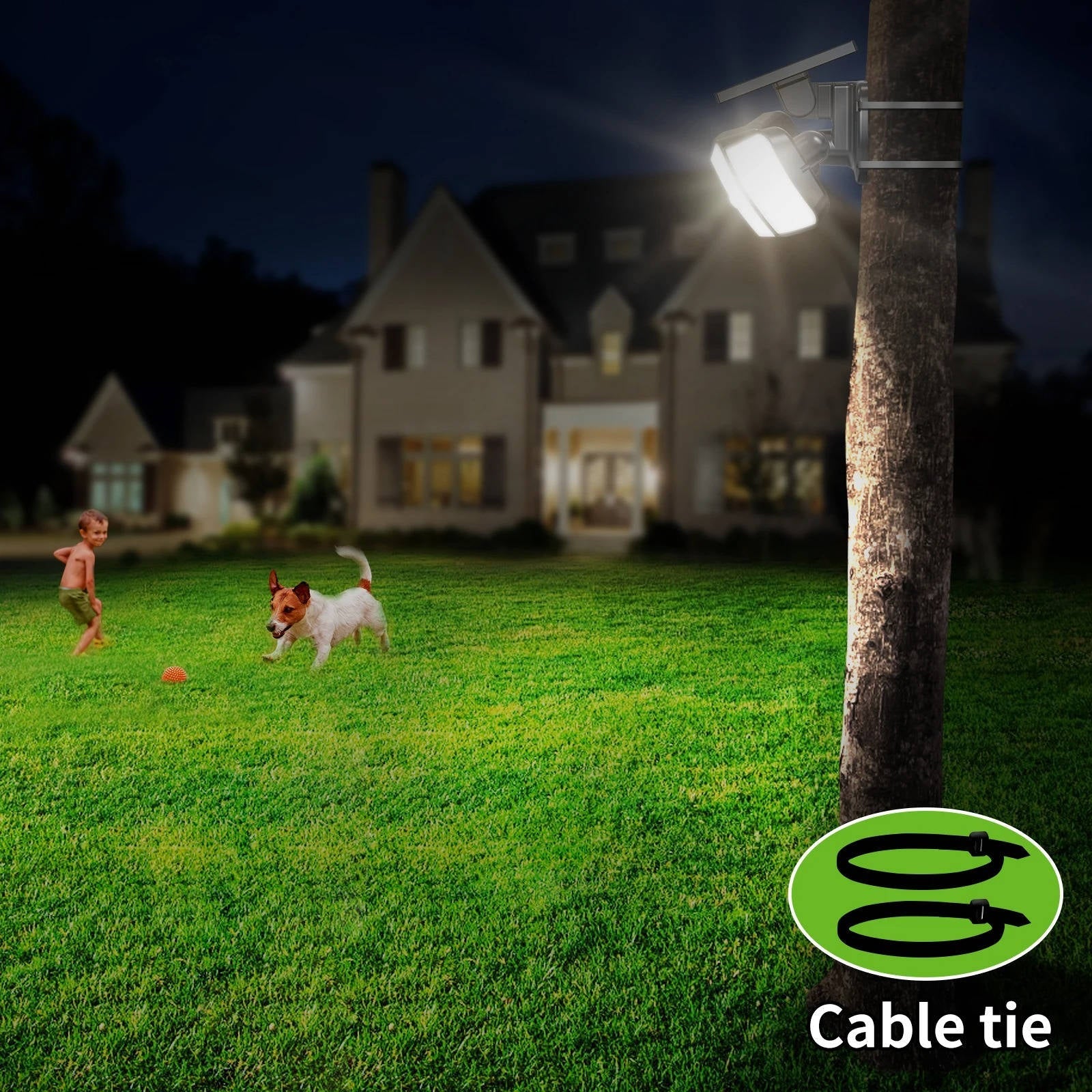 Solar-Powered Motion Sensor Flood Lights – Bright, Auto-Activated Outdoor Lighting