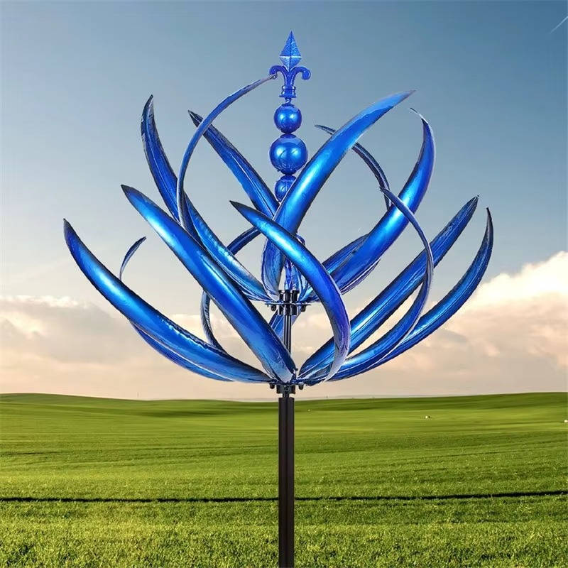 Premium Metal Wind Spinner for Garden and Outdoor Decor