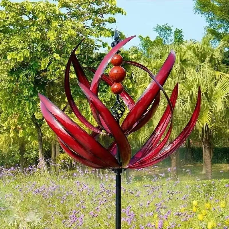 Premium Metal Wind Spinner for Garden and Outdoor Decor