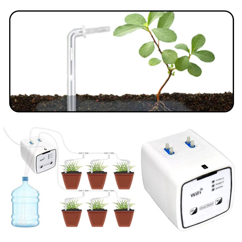 WiFi Smart Automatic Plant Watering System — Supports Up to 20 Pots