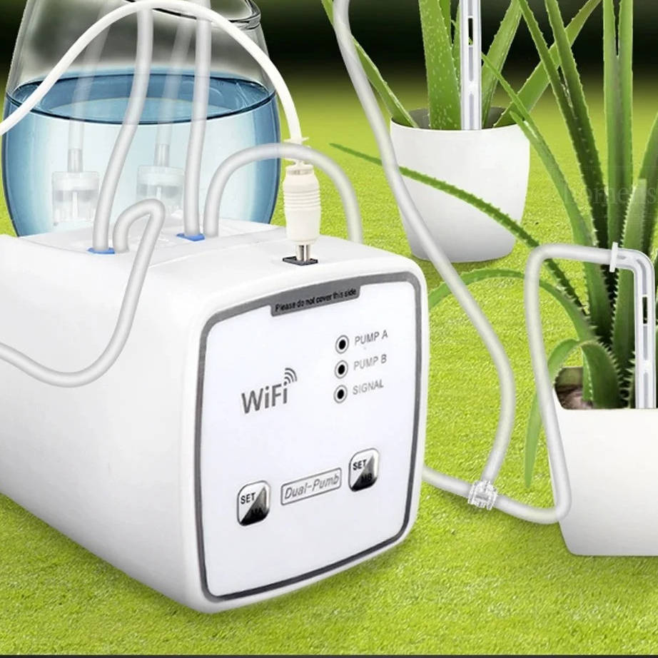 WiFi Smart Automatic Plant Watering System — Supports Up to 20 Pots