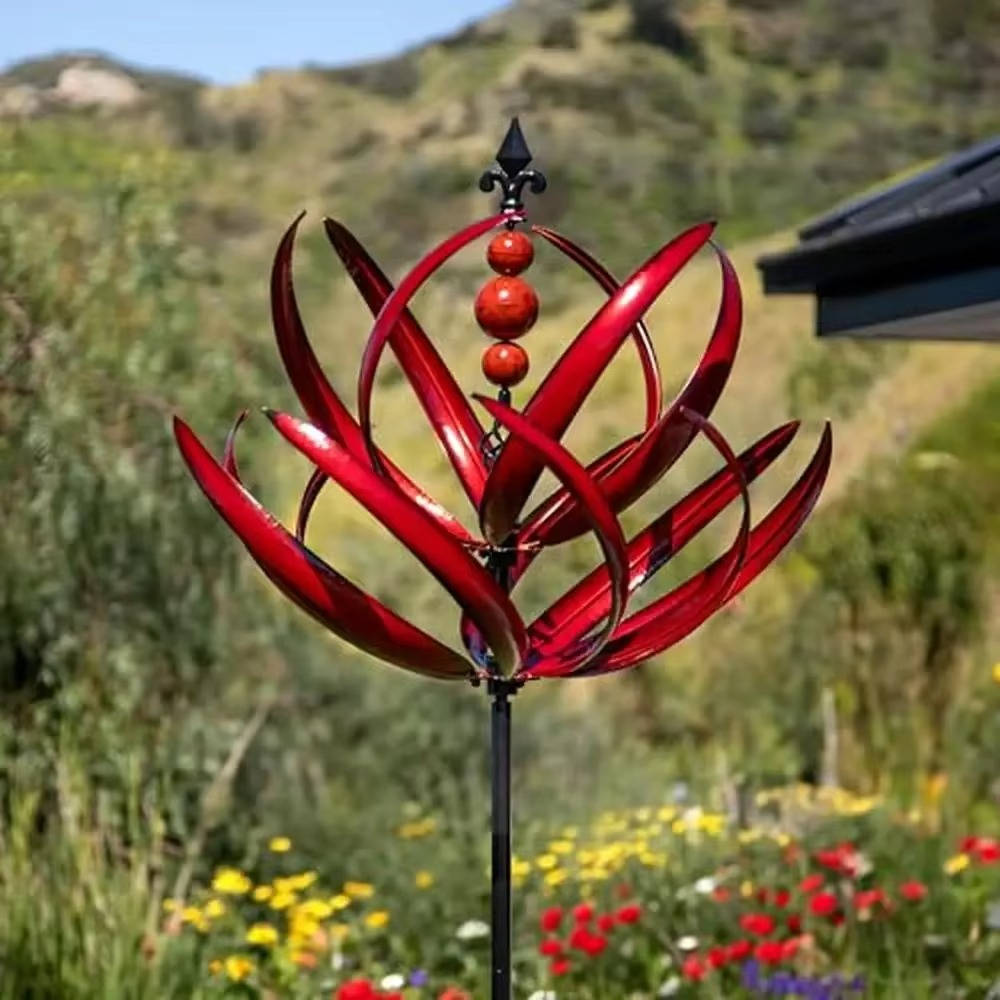 Premium Metal Wind Spinner for Garden and Outdoor Decor