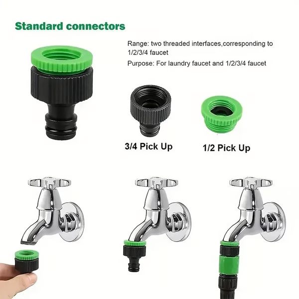 Premium Expandable Garden Hose – Lightweight, Tangle-Free Watering Made Easy