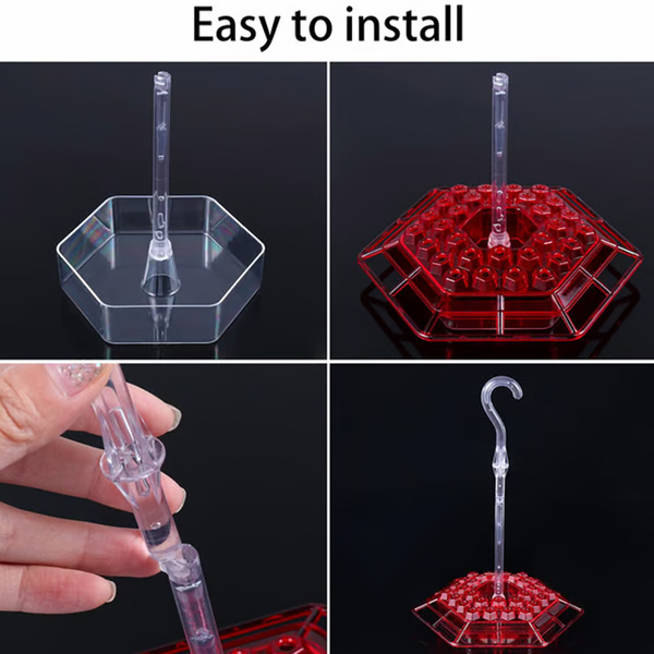 Premium Hummingbird Feeder with Built-In Ant Moat