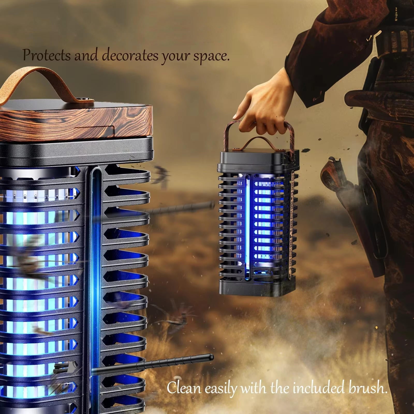Outdoor Fly & Bug Zapper: Powerful Patio Insect Eliminator