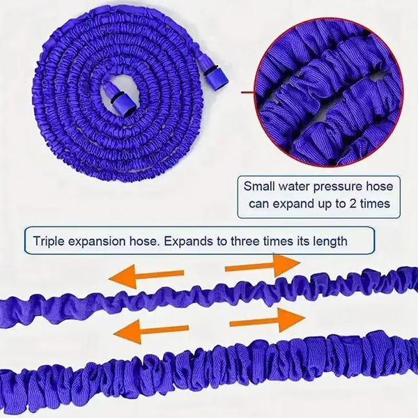 Premium Expandable Garden Hose – Lightweight, Tangle-Free Watering Made Easy