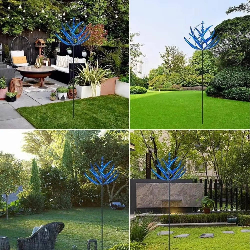 Premium Metal Wind Spinner for Garden and Outdoor Decor
