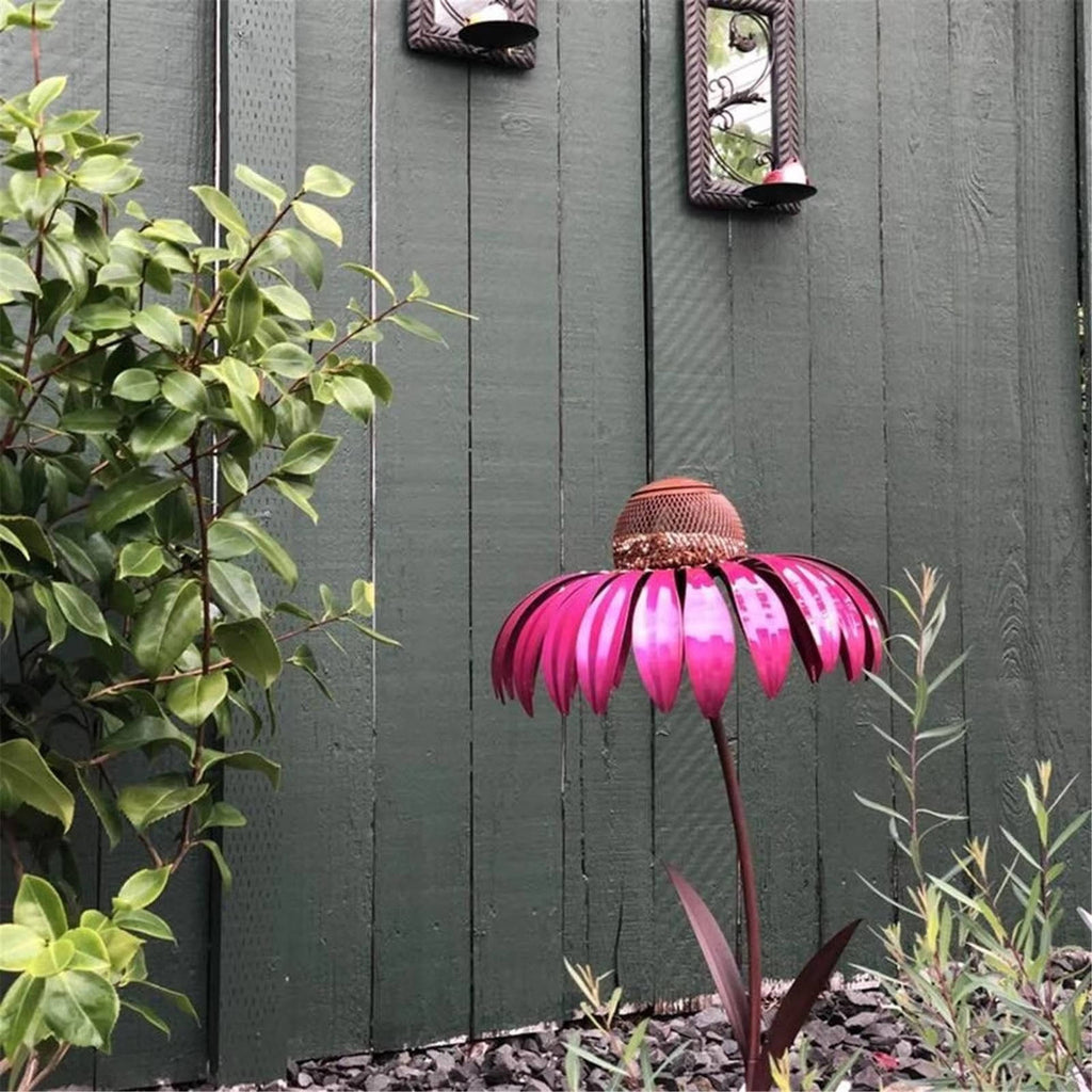 Blooming Flower Bird Feeder for Outdoor Gardens