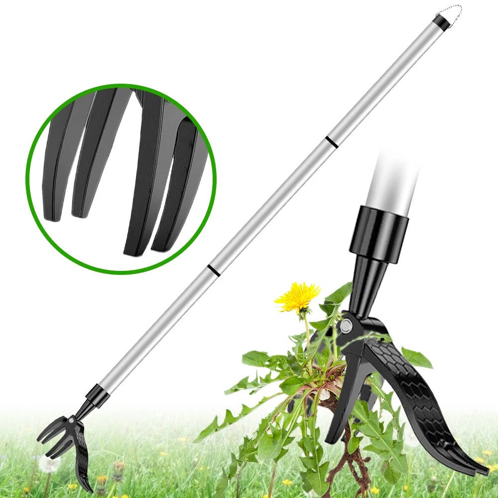 Stand-Up Weeder: Ergonomic Upright Weed Puller