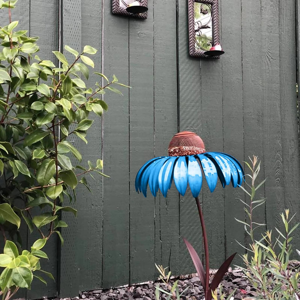 Blooming Flower Bird Feeder for Outdoor Gardens