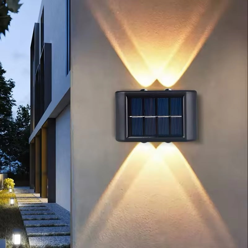 Bright, Energy-Saving LED Solar Outdoor Wall Light