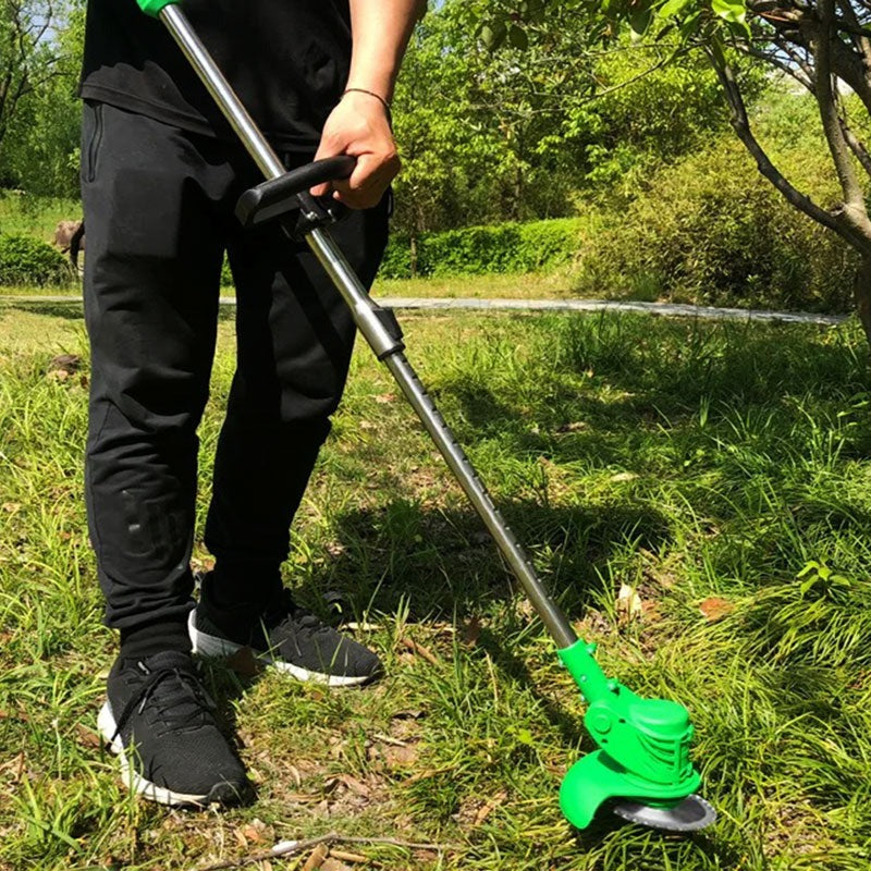 High-Performance Cordless Grass Trimmer - Battery-Powered Electric String Trimmer
