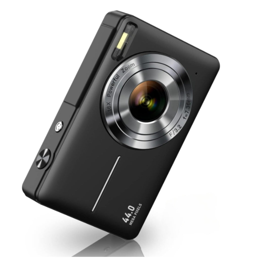 Sleek Compact Digital Camera with Retro Design