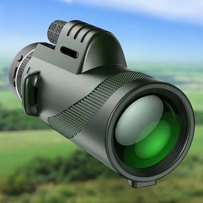 Ultra-Compact Handheld Monocular for Portable, Clear Viewing