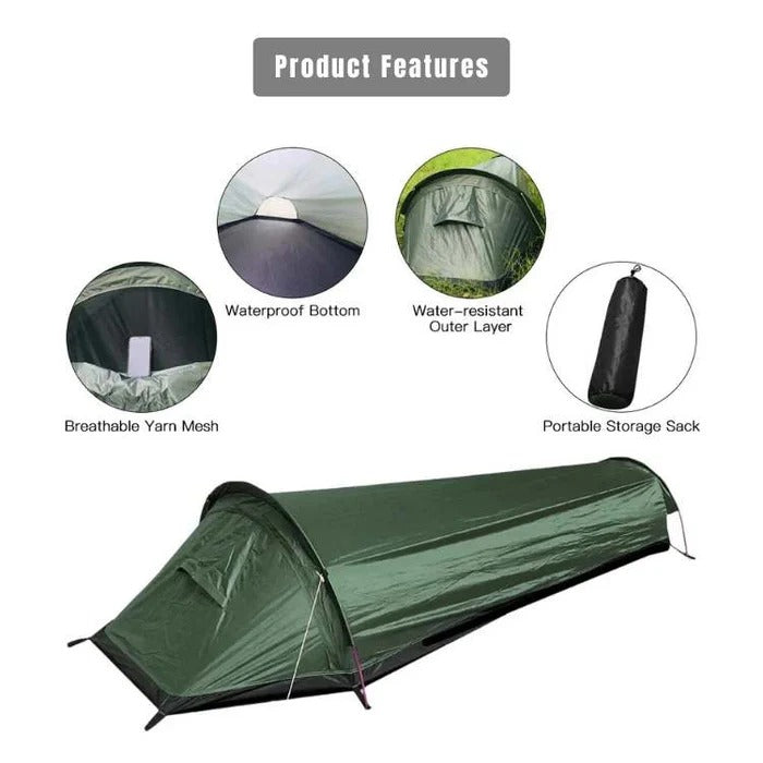 Ultra-Lightweight One-Person Tent for Solo Adventures
