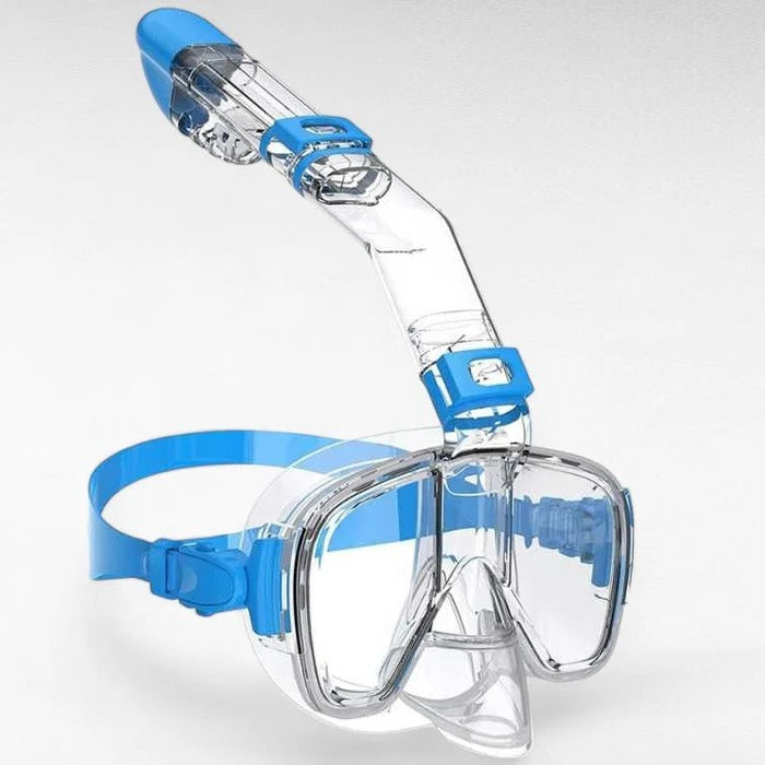 Dry-Top Snorkeling Mask for Clear, Leak-Free Vision