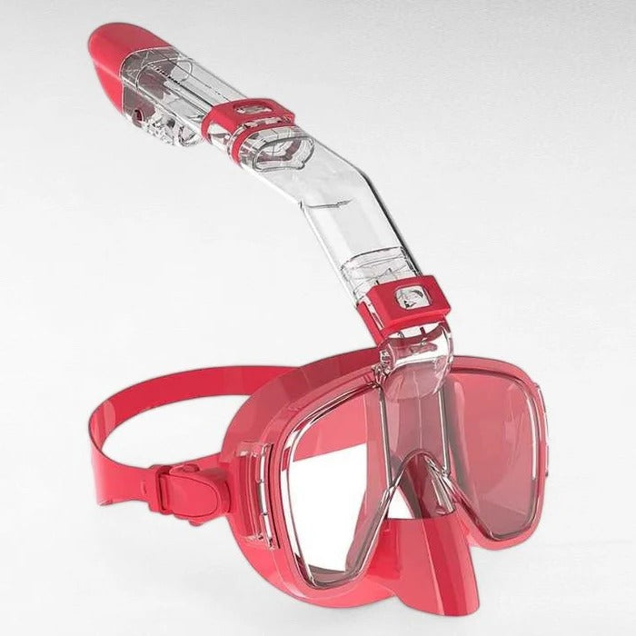 Dry-Top Snorkeling Mask for Clear, Leak-Free Vision