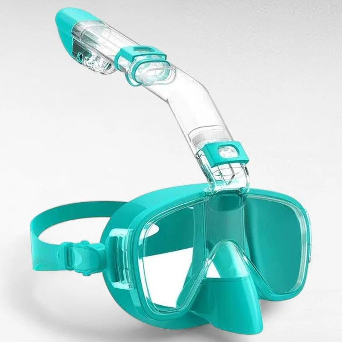 Dry-Top Snorkeling Mask for Clear, Leak-Free Vision
