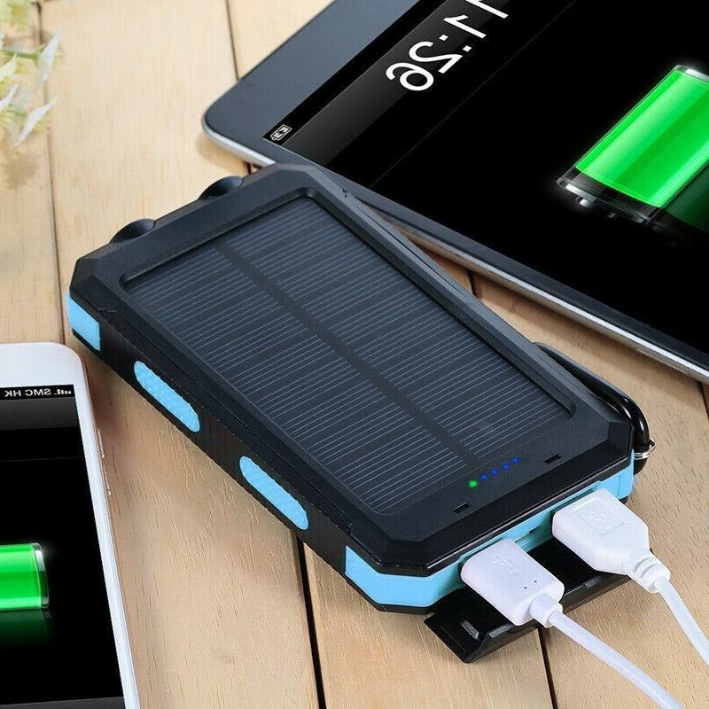 All-Weather Solar Charger & Waterproof Power Bank