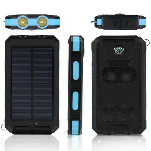 All-Weather Solar Charger & Waterproof Power Bank
