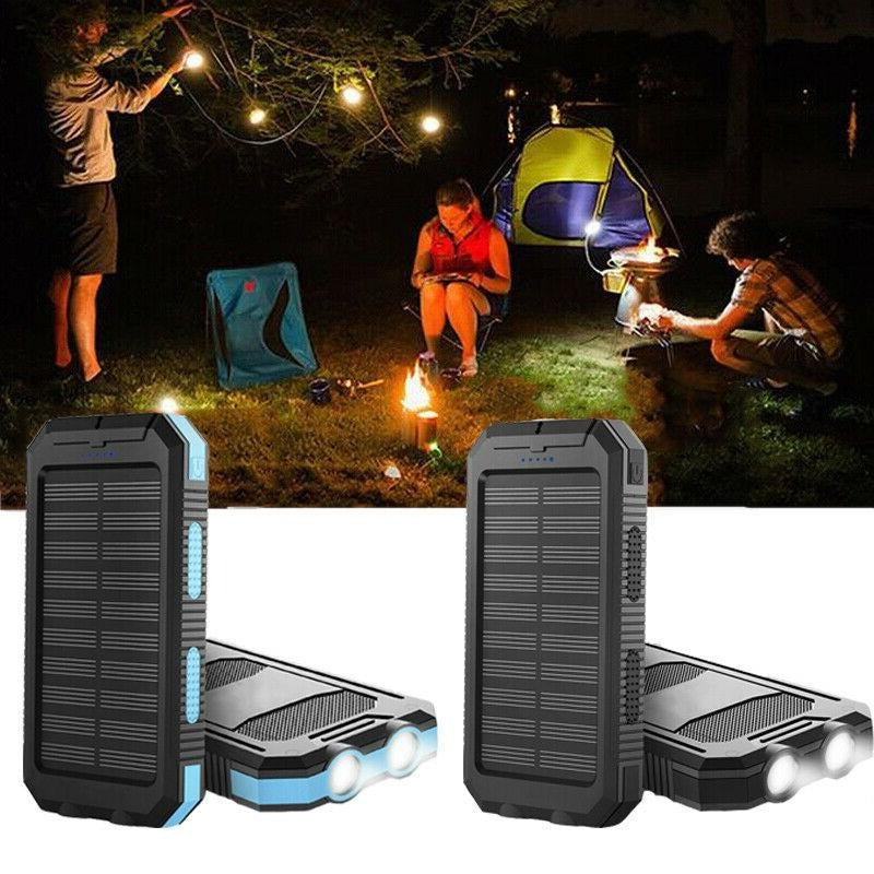 All-Weather Solar Charger & Waterproof Power Bank
